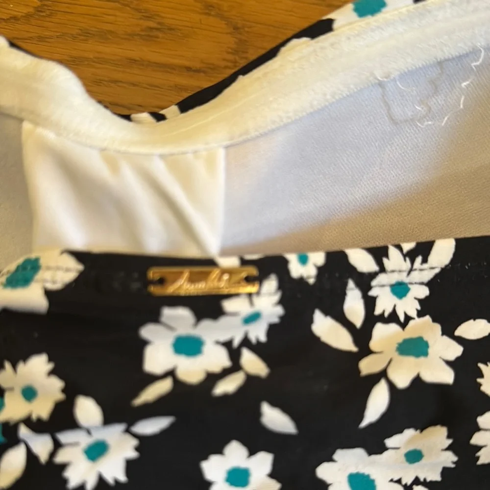 Floral Black Anne Cole Swimsuit - Picture 3 of 5